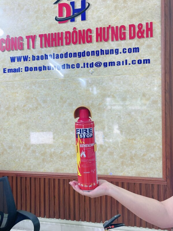 Bình chữa cháy mini FireStop 1000ml - Ảnh 3