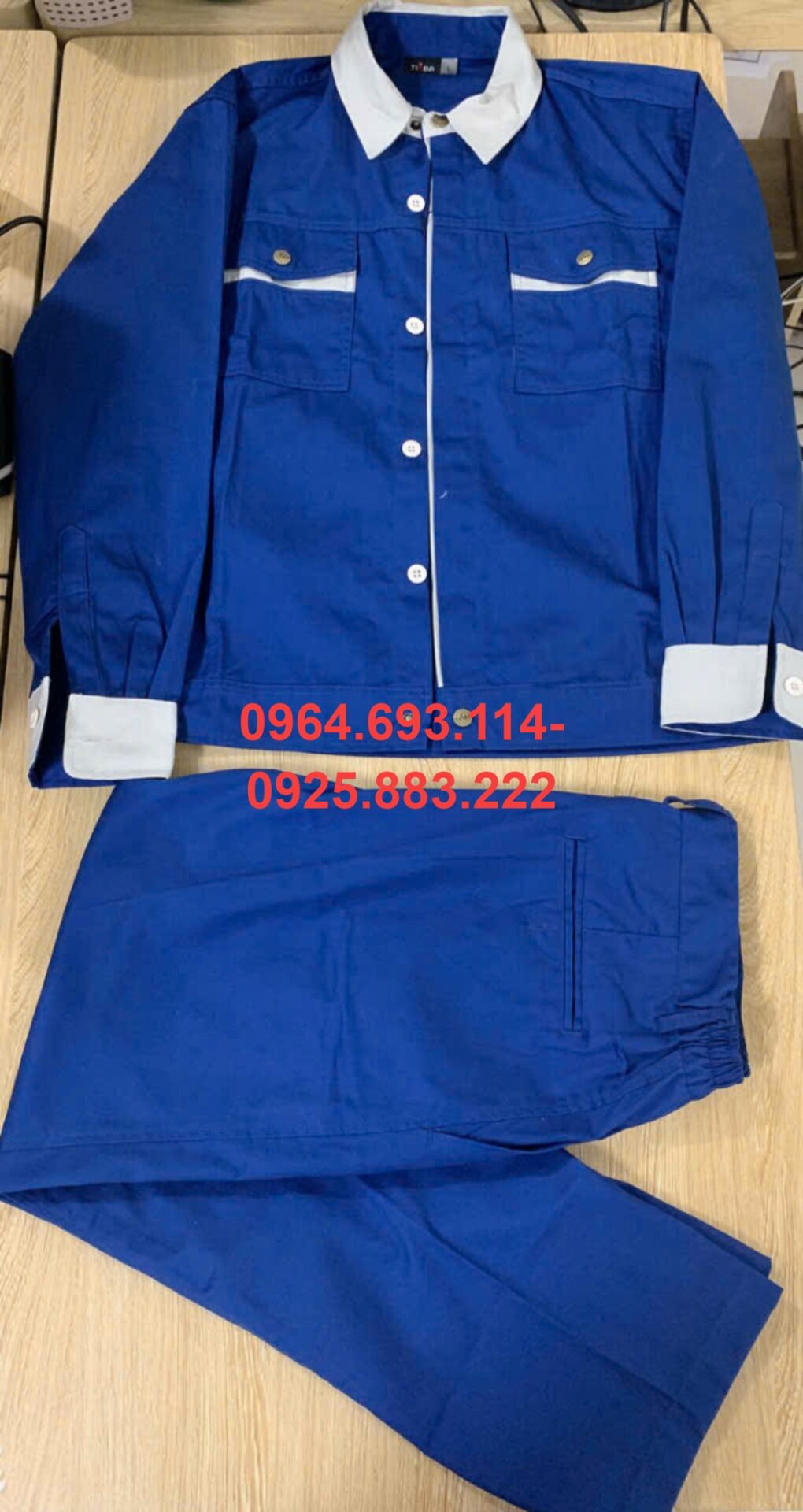 Quần áo bảo hộ Tinba 02- Vải Pangrim Hàn Quốc