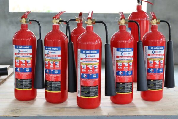 BÌNH CHỮA CHÁY KHÍ CO2 MT3 83 MEC - BỘ QUỐC PHÒNG