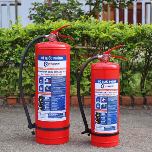 Bình chữa cháy bột ABC 8kg – 83MEC Bộ Quốc Phòng - Ảnh 3