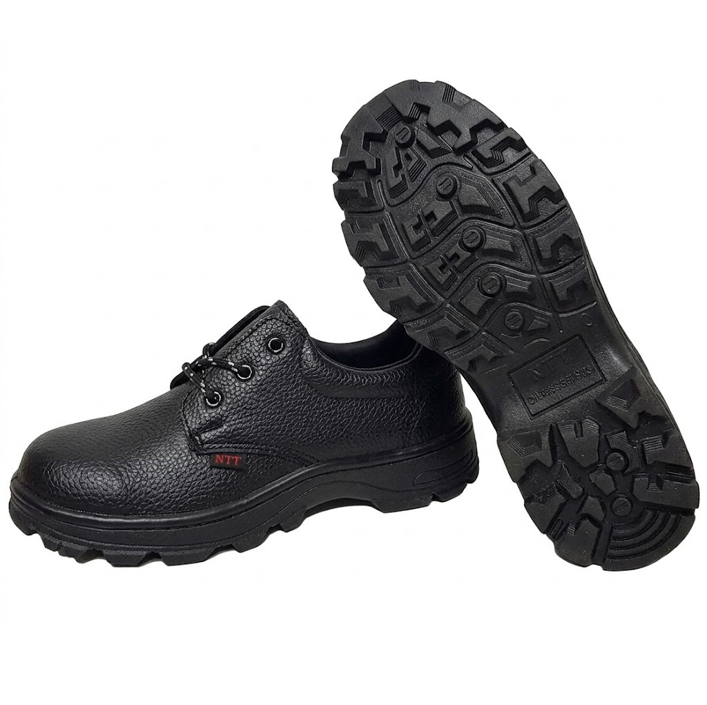 Giày bảo hộ lao động NTT P04 mũi thép đế thép chống đinh chống va đập dùng cho nhà xưởng, công trường - Ảnh 6
