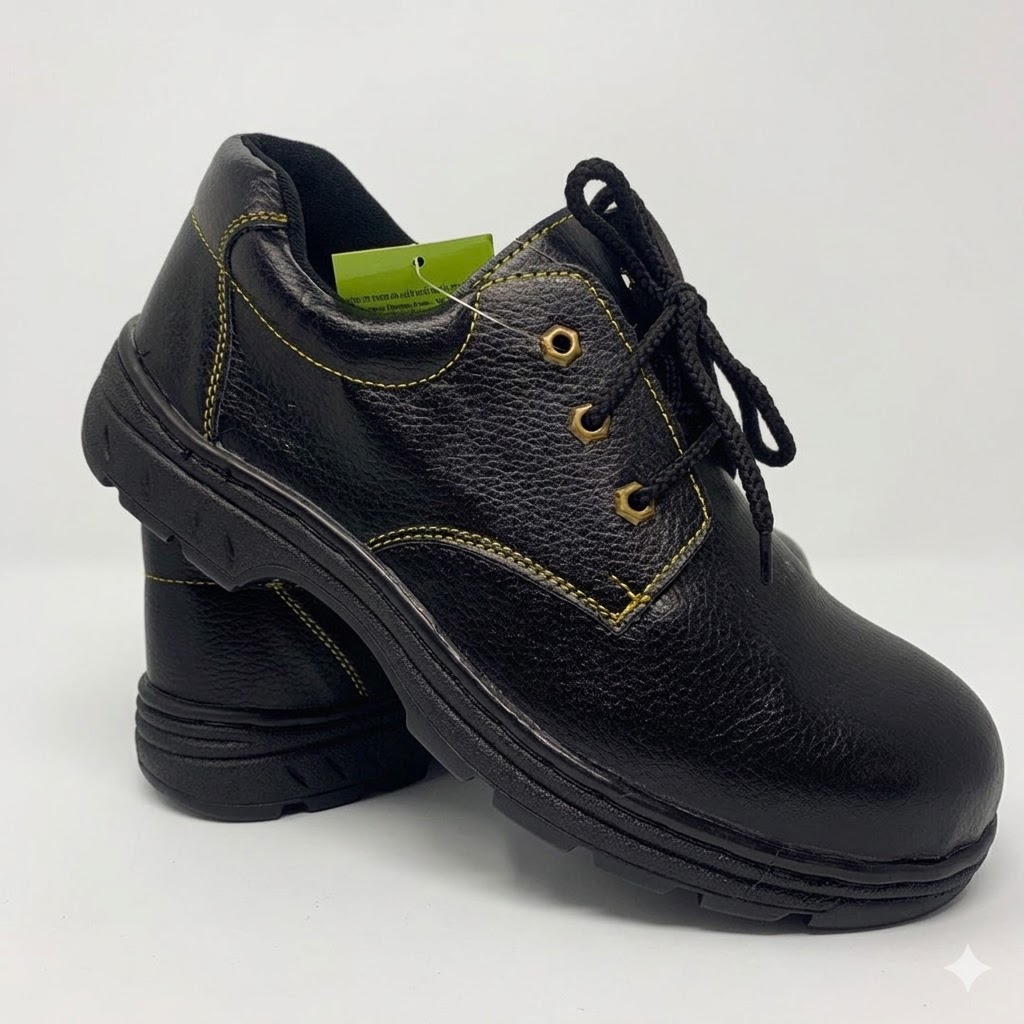 Giày bảo hộ XP BH08-3, mũi và đế lót thép, da PU - Ảnh 6