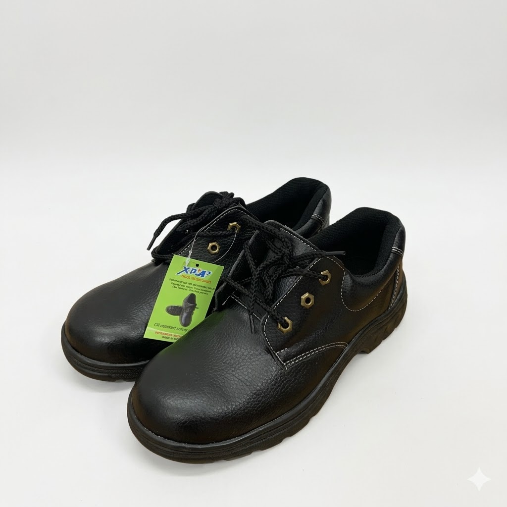 Giày bảo hộ XP BH08-3, mũi và đế lót thép, da PU - Ảnh 5