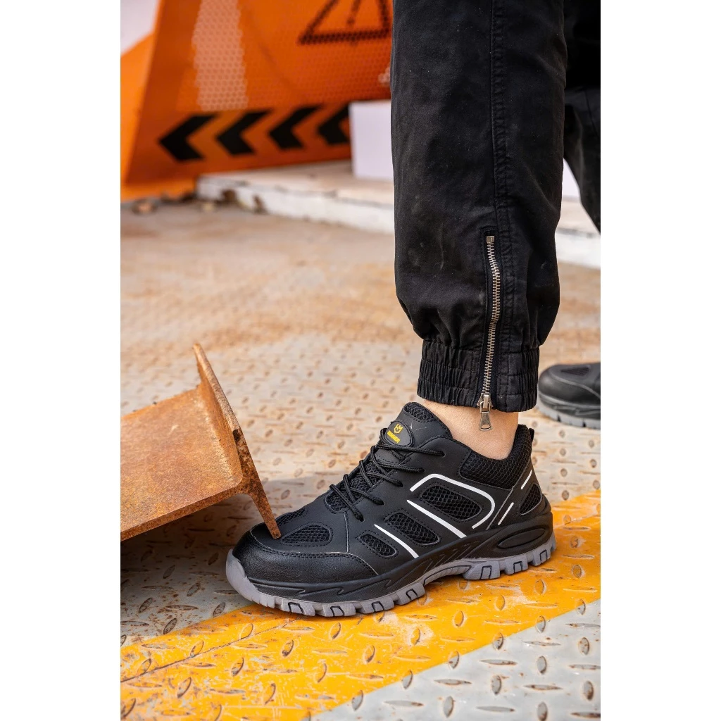 Giày Bảo Hộ Hammer Air 001- JMS Mũi Thép Chống Va Đập /Đế Chống Đinh / Cách Điện/ Chống Trơn Trượt / Siêu Bền - Ảnh 6
