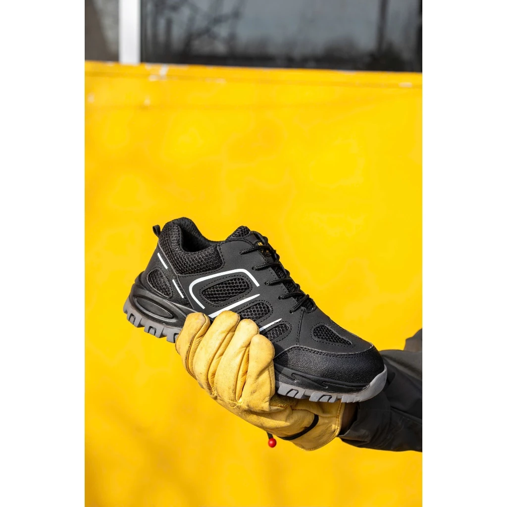 Giày Bảo Hộ Hammer Air 001- JMS Mũi Thép Chống Va Đập /Đế Chống Đinh / Cách Điện/ Chống Trơn Trượt / Siêu Bền - Ảnh 5