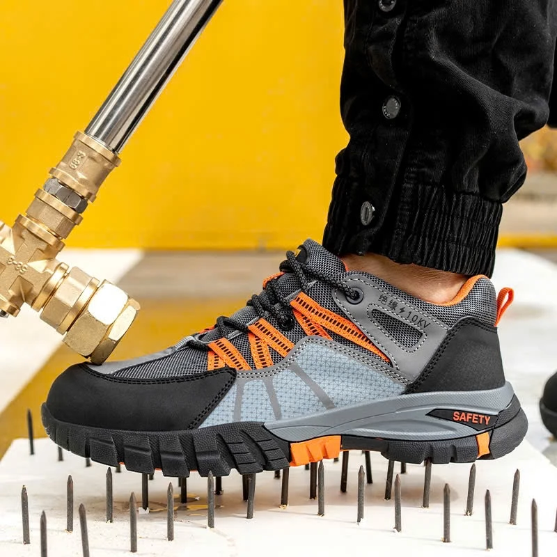 Giày Bảo Hộ Lao Động Sport HAMMER AIR 007 / Chống Va Đập / Chống Đinh / Cách Điện / Chống Trơn Trượt - Ảnh 6