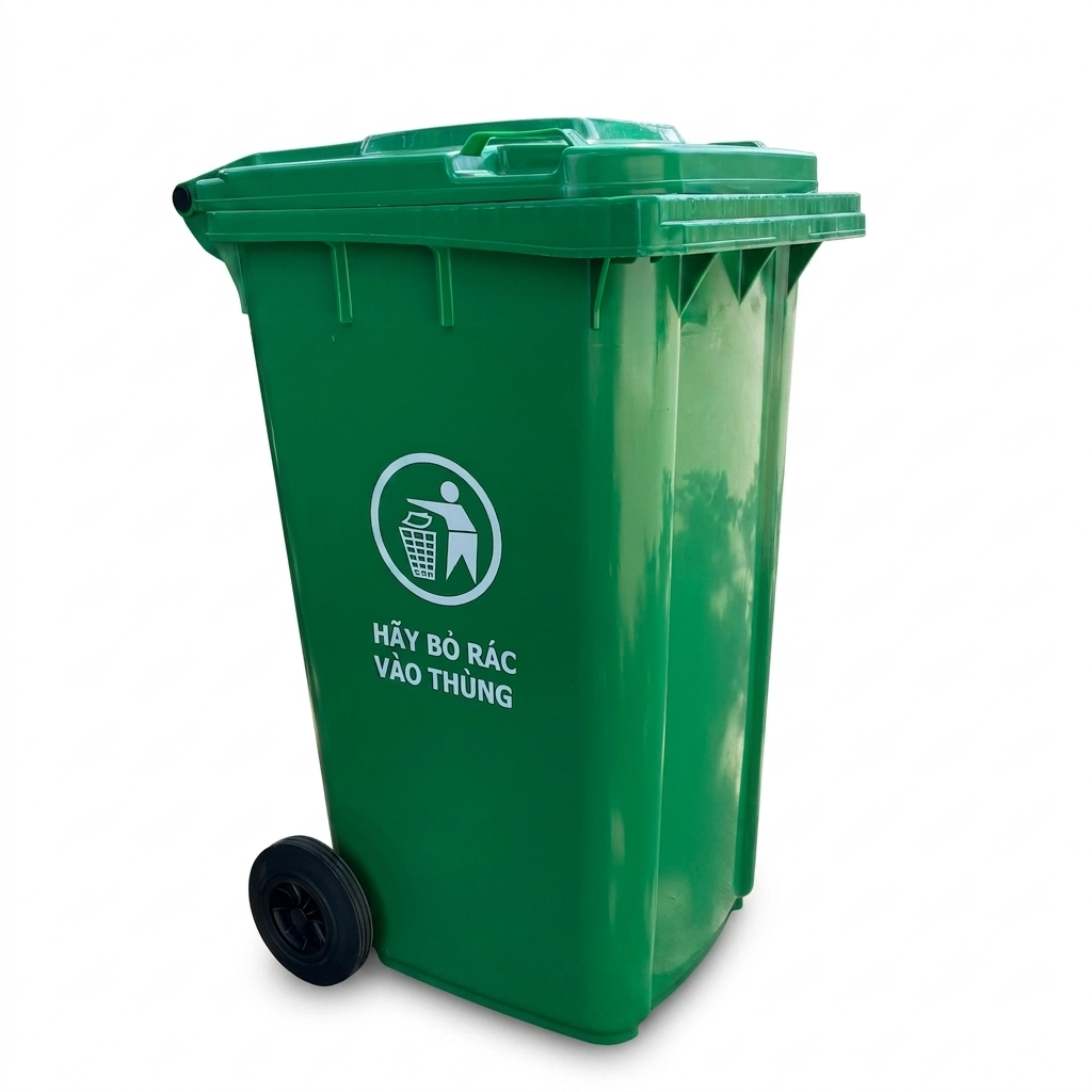 Thùng rác 240L - Ảnh 2